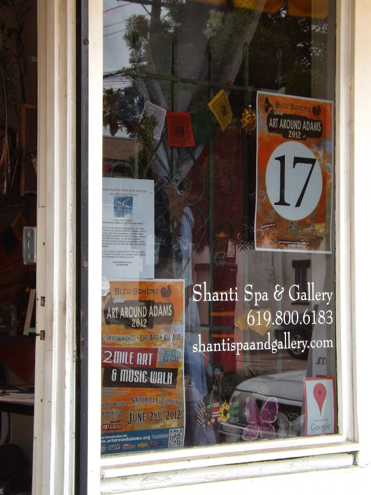 Shanti Healing Love in San Diego, a holistic wellness center offering energy healing and meditation.