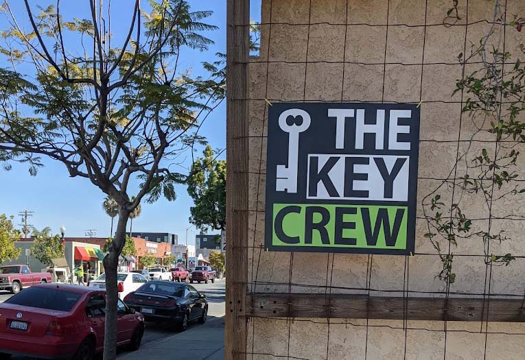 The Key Crew locksmith shop on Adams Ave, San Diego