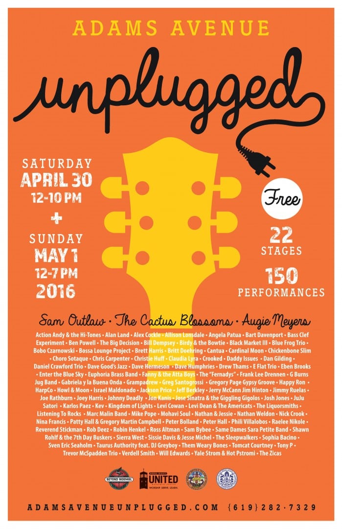 Adams Ave Unplugged 2016