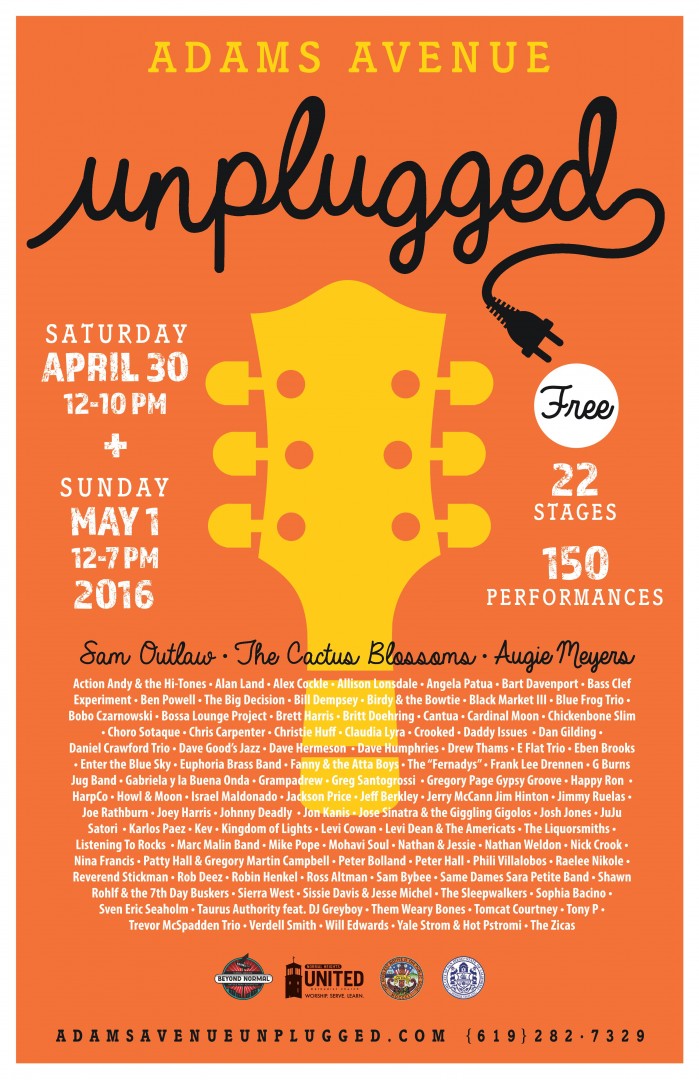 Adams Ave Unplugged 2016