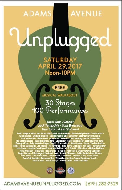 Adams Ave Unplugged 2016