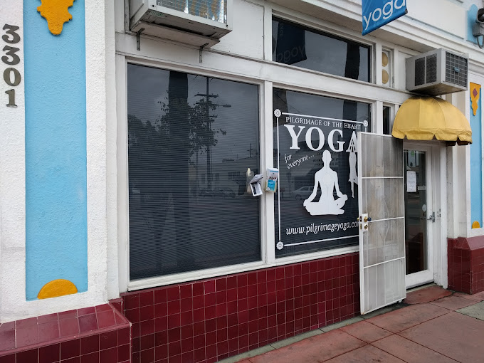 Pilgrimage of the Heart Yoga studio in San Diego offering yoga classes and wellness programs.