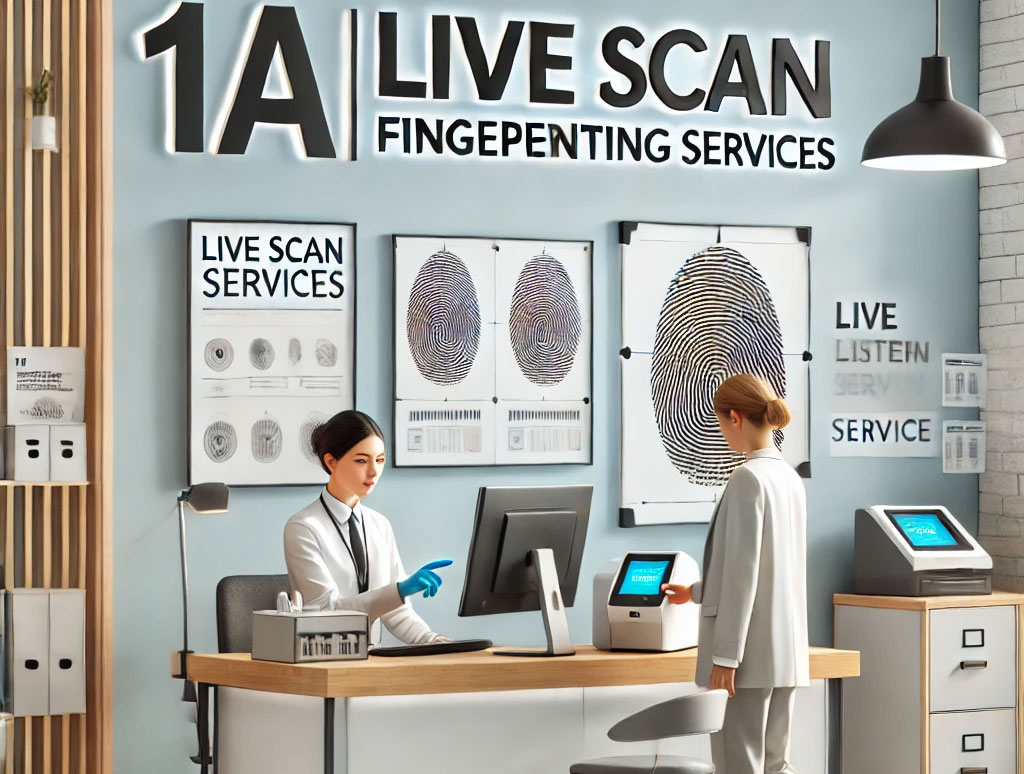 1A Live Scan of San Diego offers fast, secure fingerprinting and background check services at 3200 Adams Ave.