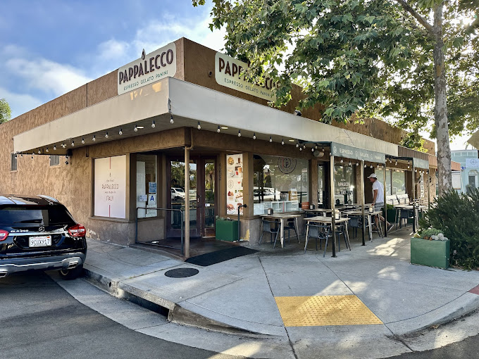 Pappalecco café in San Diego, serving authentic Italian espresso, gelato, and panini.
