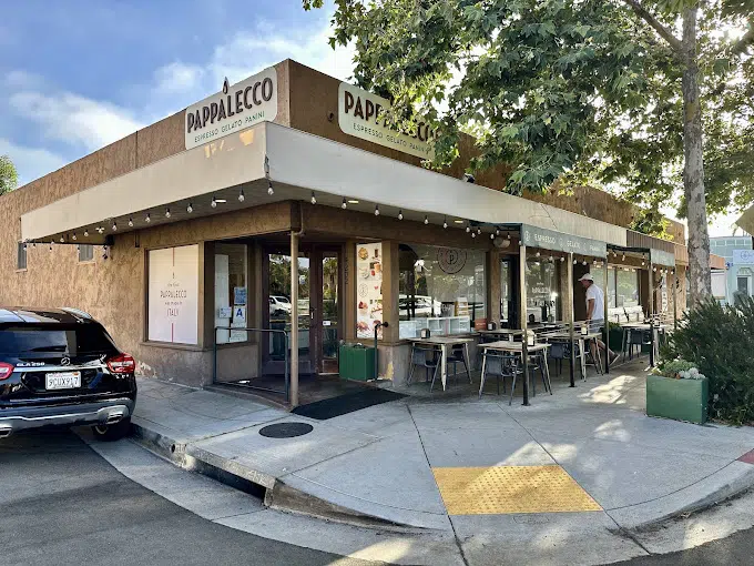 Pappalecco café in San Diego, serving authentic Italian espresso, gelato, and panini.