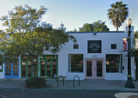 Align Pilates studio on Adams Avenue, San Diego, offering expert-led Pilates classes for strength and flexibility.