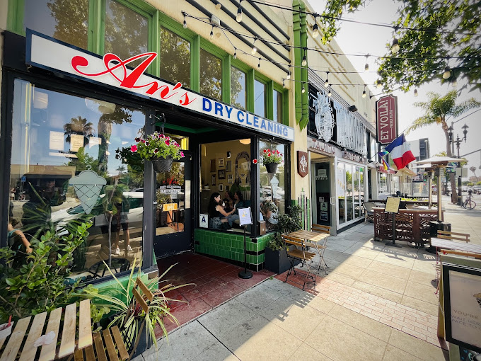 An’s Dry Cleaning storefront on Adams Ave, San Diego, offering professional garment care.