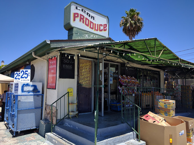 Leon Produce in San Diego providing fresh fruits, vegetables, and grocery items for local shoppers.