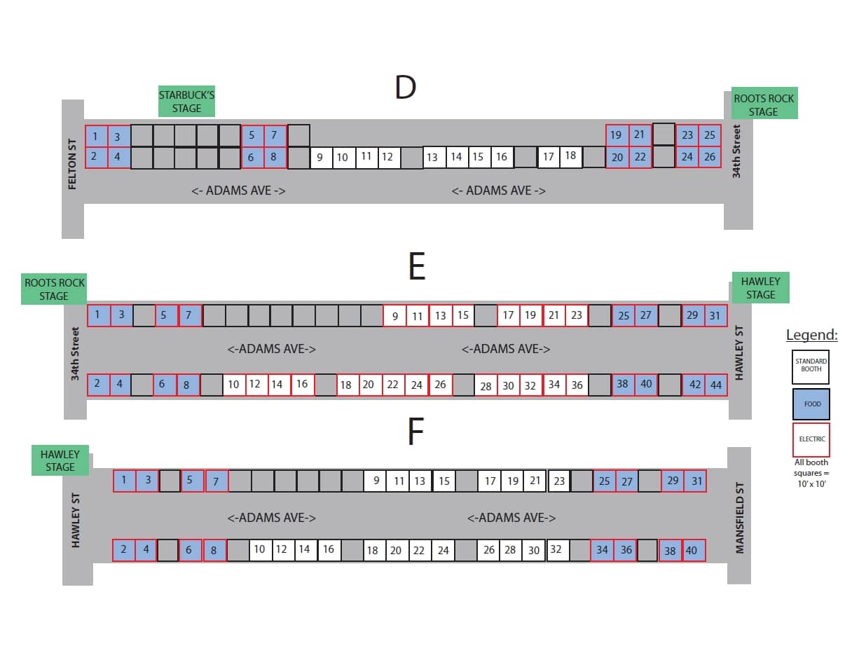 Booth Layout